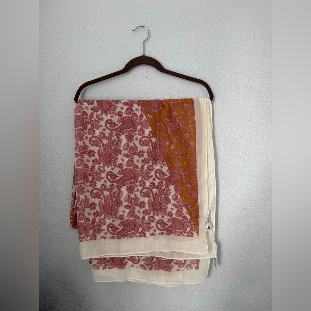Jessica Simpson Paisley Blanket Scarf